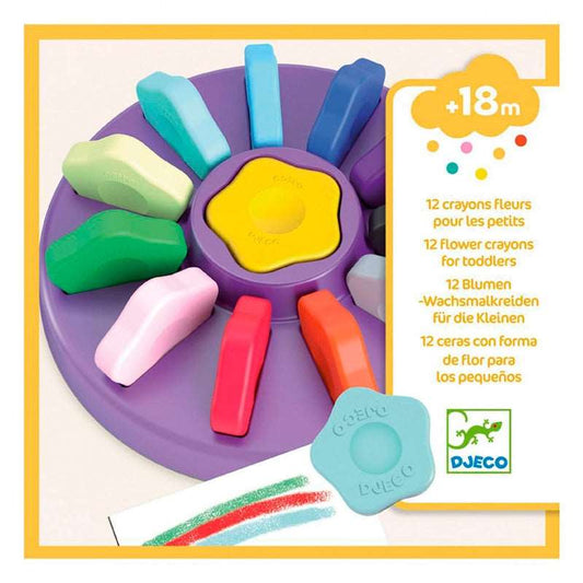 CERAS INFANTILES EN FORMA DE FLOR - Happy Moments Baby