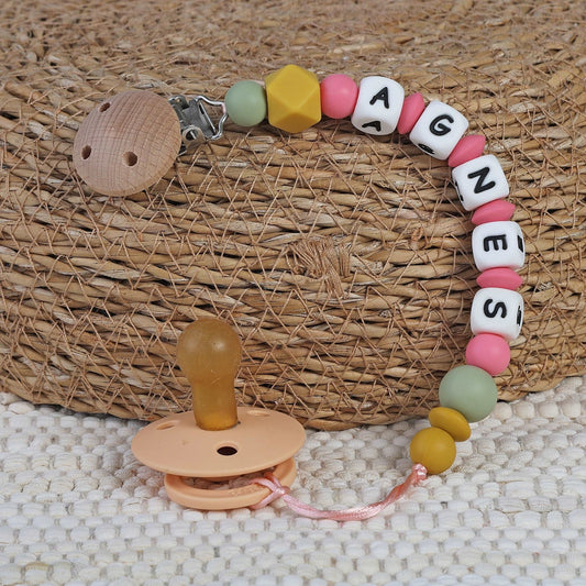 CHUPETERO PERSONALIZADO CON NOMBRE ·HOLI· - Happy Moments Baby