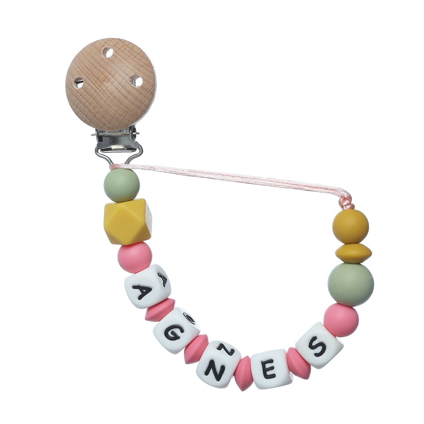 CHUPETERO PERSONALIZADO CON NOMBRE ·HOLI· - Happy Moments Baby