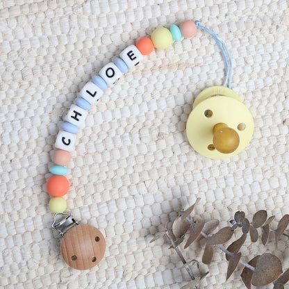 CHUPETERO PERSONALIZADO CON NOMBRE ·HUKKA· - Happy Moments Baby