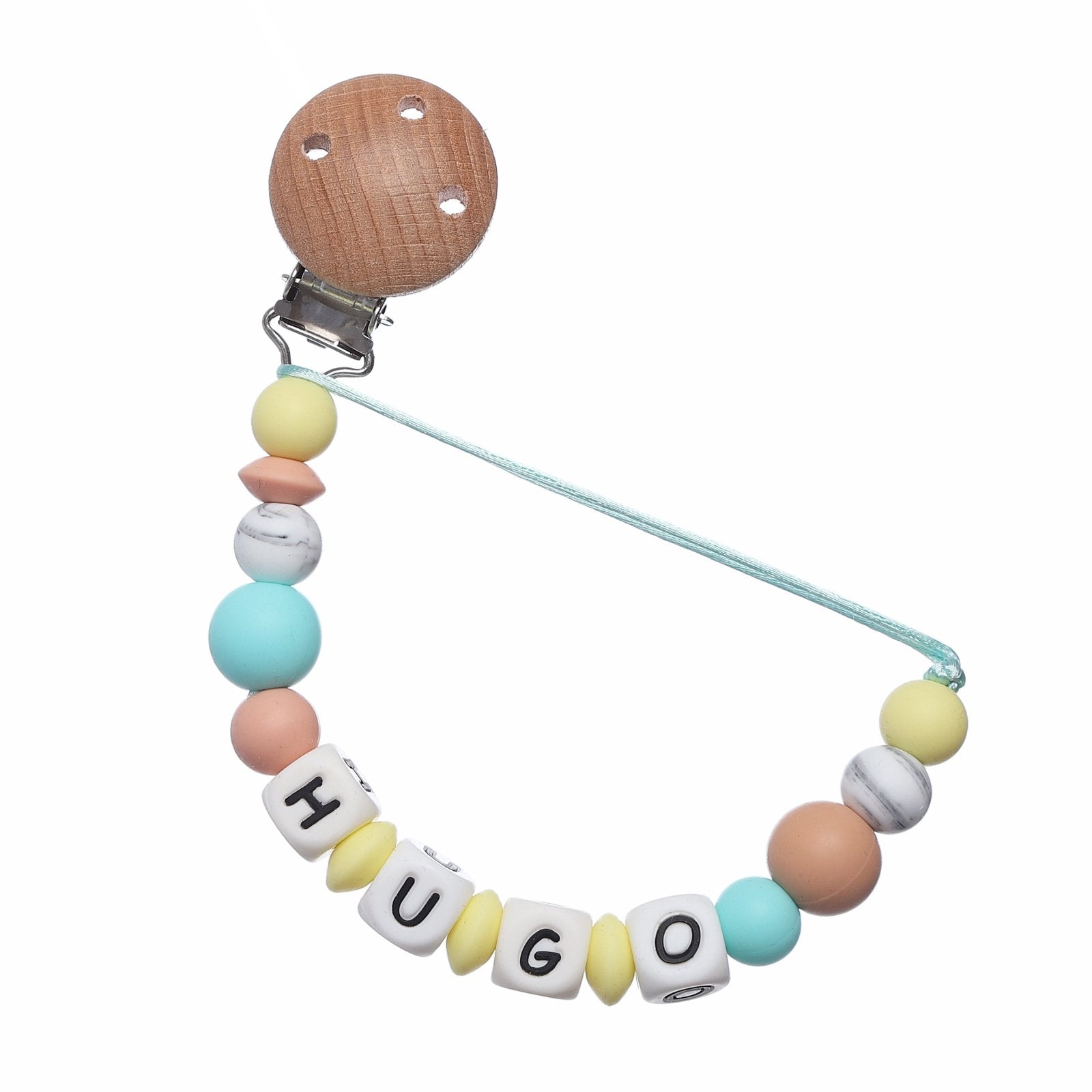 CHUPETERO PERSONALIZADO CON NOMBRE ·KARMA· - Happy Moments Baby