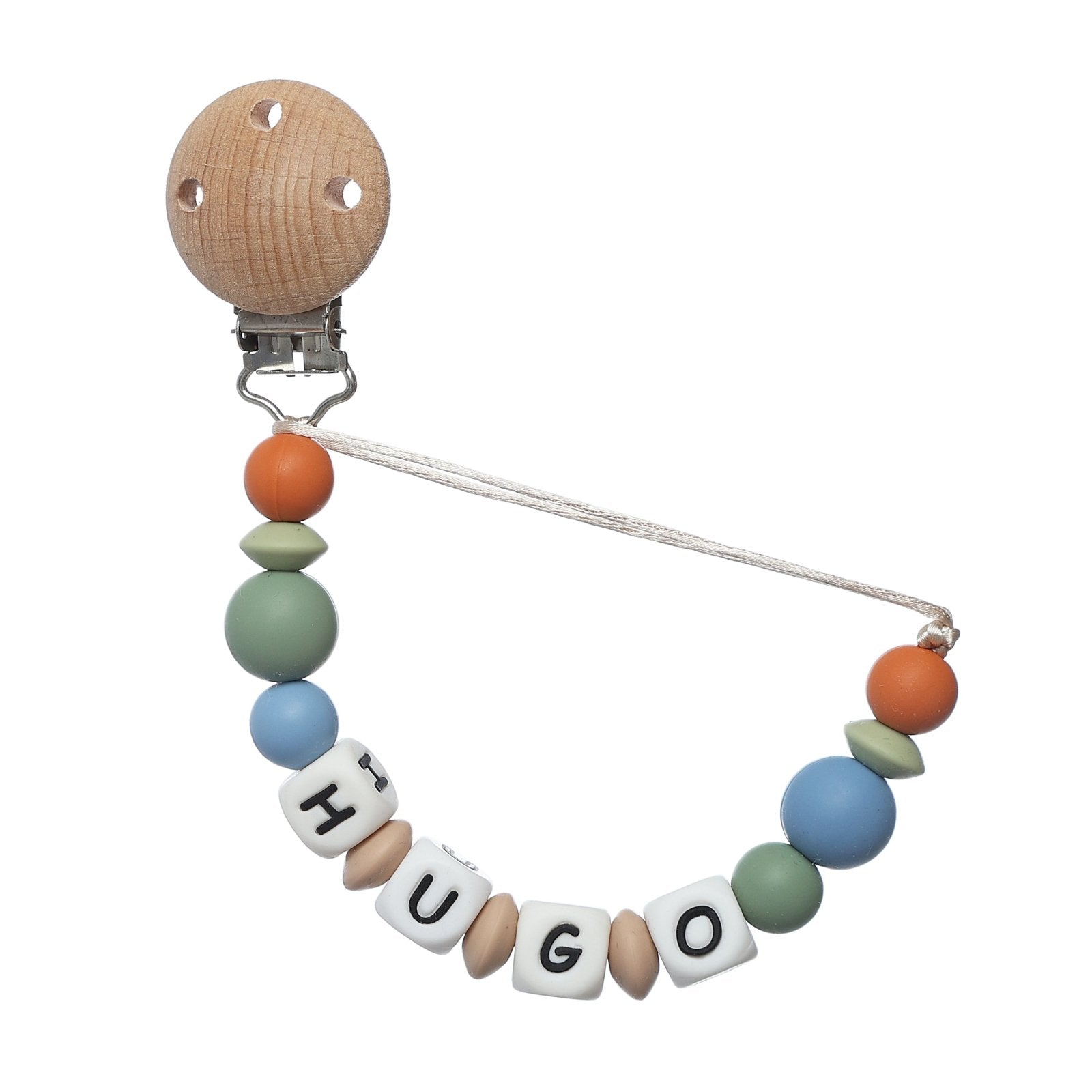CHUPETERO PERSONALIZADO CON NOMBRE ·PARAKRAM· - Happy Moments Baby