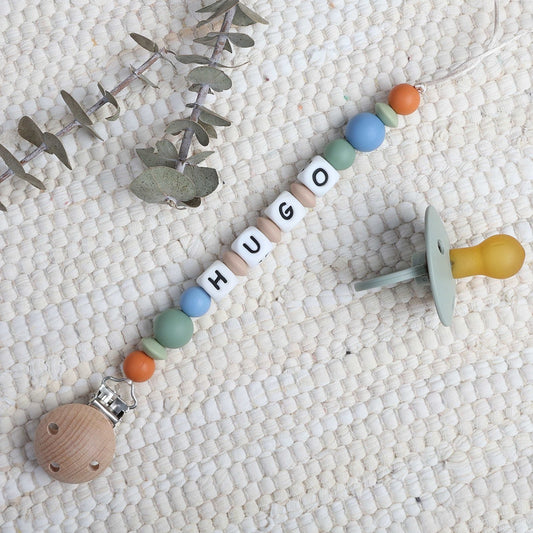 CHUPETERO PERSONALIZADO CON NOMBRE ·PARAKRAM· - Happy Moments Baby