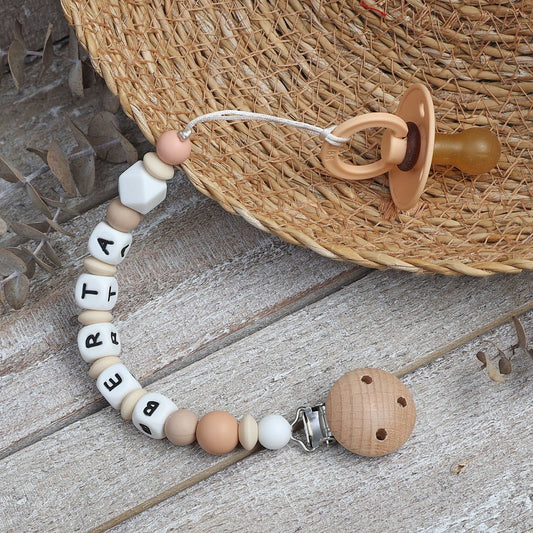 CHUPETERO PERSONALIZADO CON NOMBRE ·SAMSARA· - Happy Moments Baby
