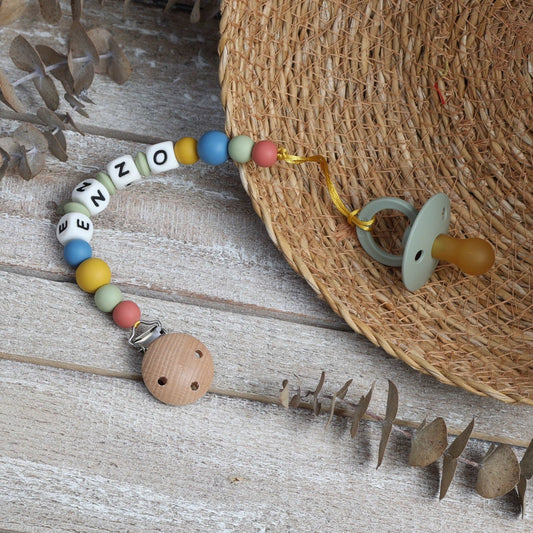 CHUPETERO PERSONALIZADO CON NOMBRE ·SHANTI· - Happy Moments Baby