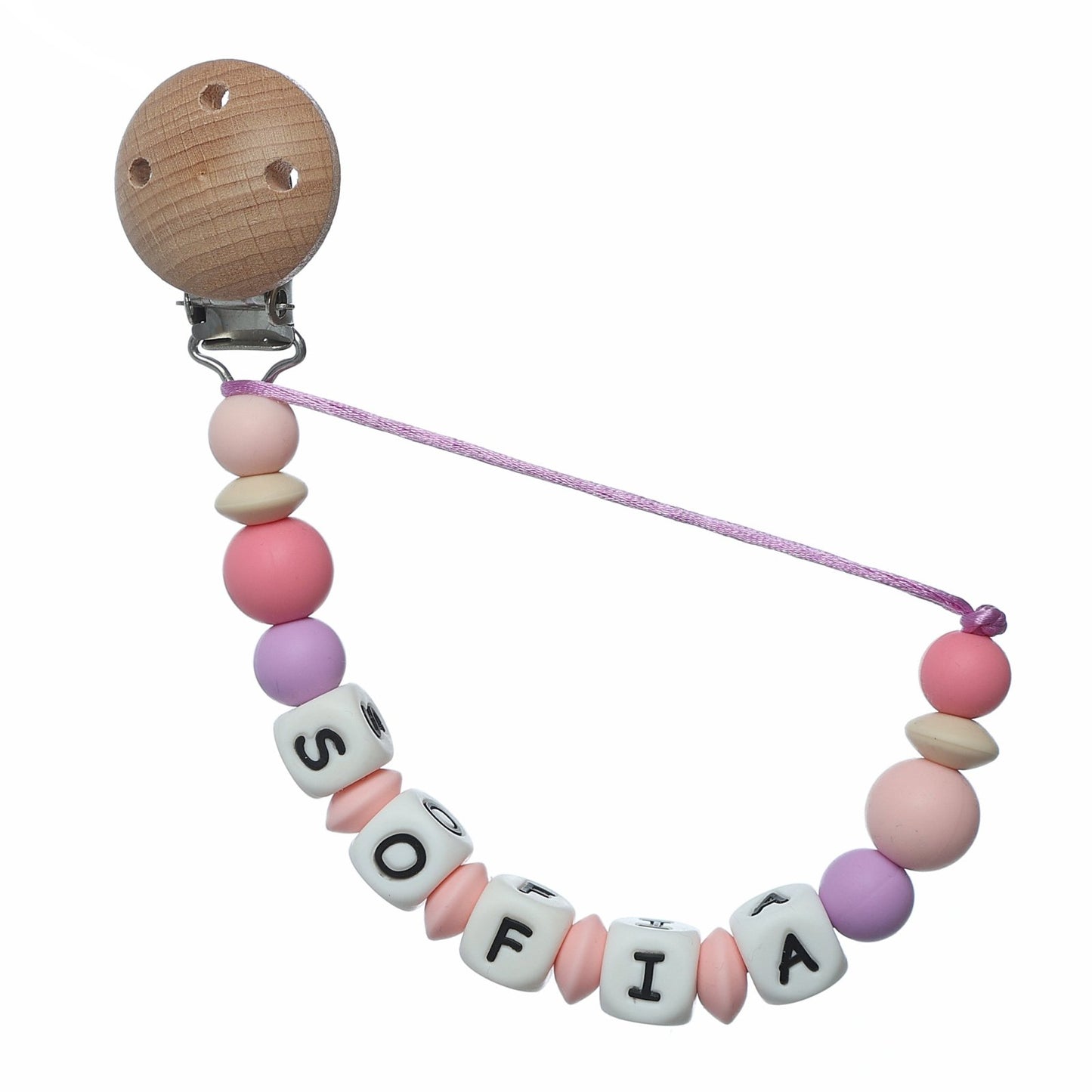 CHUPETERO PERSONALIZADO CON NOMBRE ·TULSI· - Happy Moments Baby