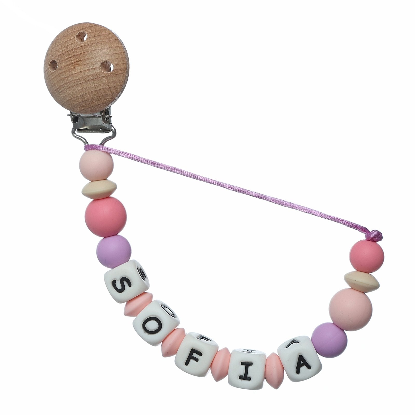 CHUPETERO PERSONALIZADO CON NOMBRE ·TULSI· - Happy Moments Baby