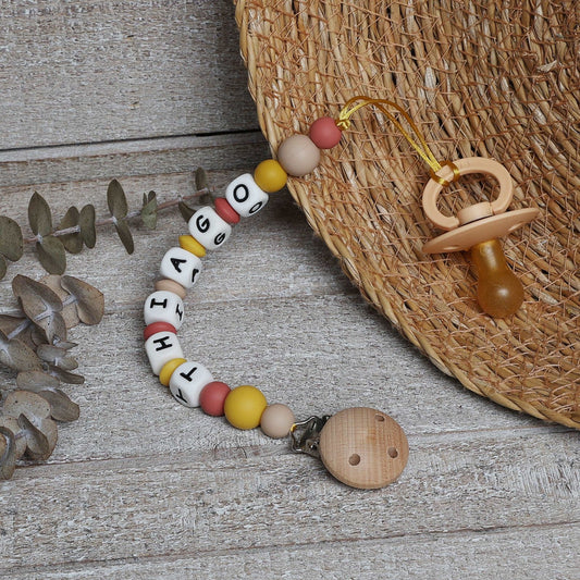 CHUPETERO PERSONALIZADO CON NOMBRE ·VISHNU· - Happy Moments Baby