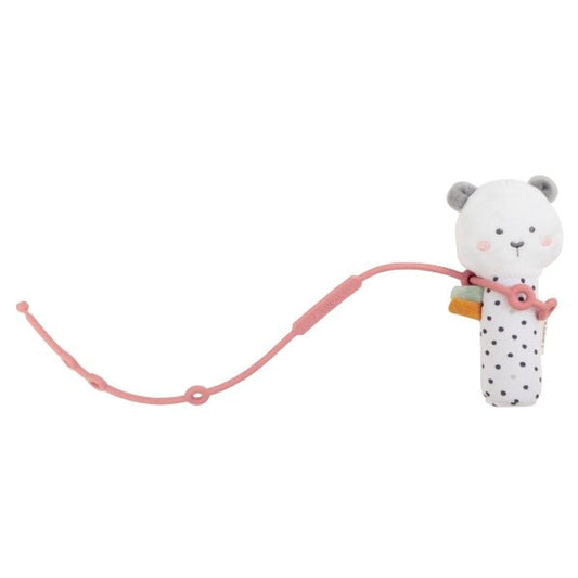 COLGADOR ATRAPATODO SILICONA SARO ·ROSA· - Happy Moments Baby