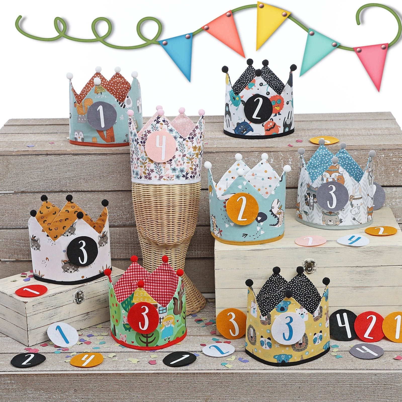 CORONA CUMPLEAÑOS ·KOALA· - Happy Moments Baby