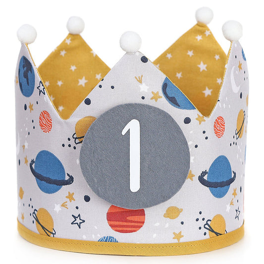 CORONA CUMPLEAÑOS ·PLANETAS· - Happy Moments Baby