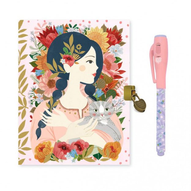 CUADERNO SECRETO CON TINTA INVISIBLE ·OANA· - Happy Moments Baby