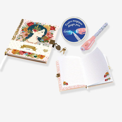 CUADERNO SECRETO CON TINTA INVISIBLE ·OANA· - Happy Moments Baby