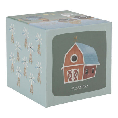 CUBOS APILABLES LITTLE DUTCH ·LITTLE FARM· - Happy Moments Baby