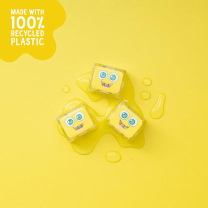 CUBOS DE LUZ PARA EL BAÑO GLOPALS ·4 CUBOS ALEX AMARILLO· - Happy Moments Baby