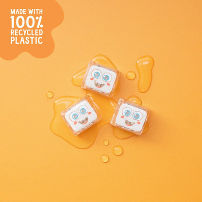CUBOS DE LUZ PARA EL BAÑO GLOPALS ·4 CUBOS MULTICOLOR· - Happy Moments Baby