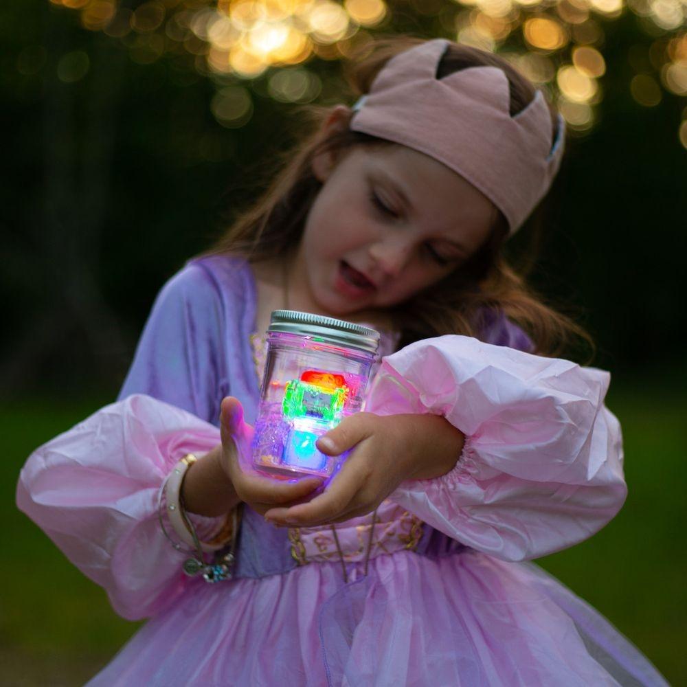CUBOS DE LUZ PARA EL BAÑO GLOPALS ·4 CUBOS MULTICOLOR· - Happy Moments Baby