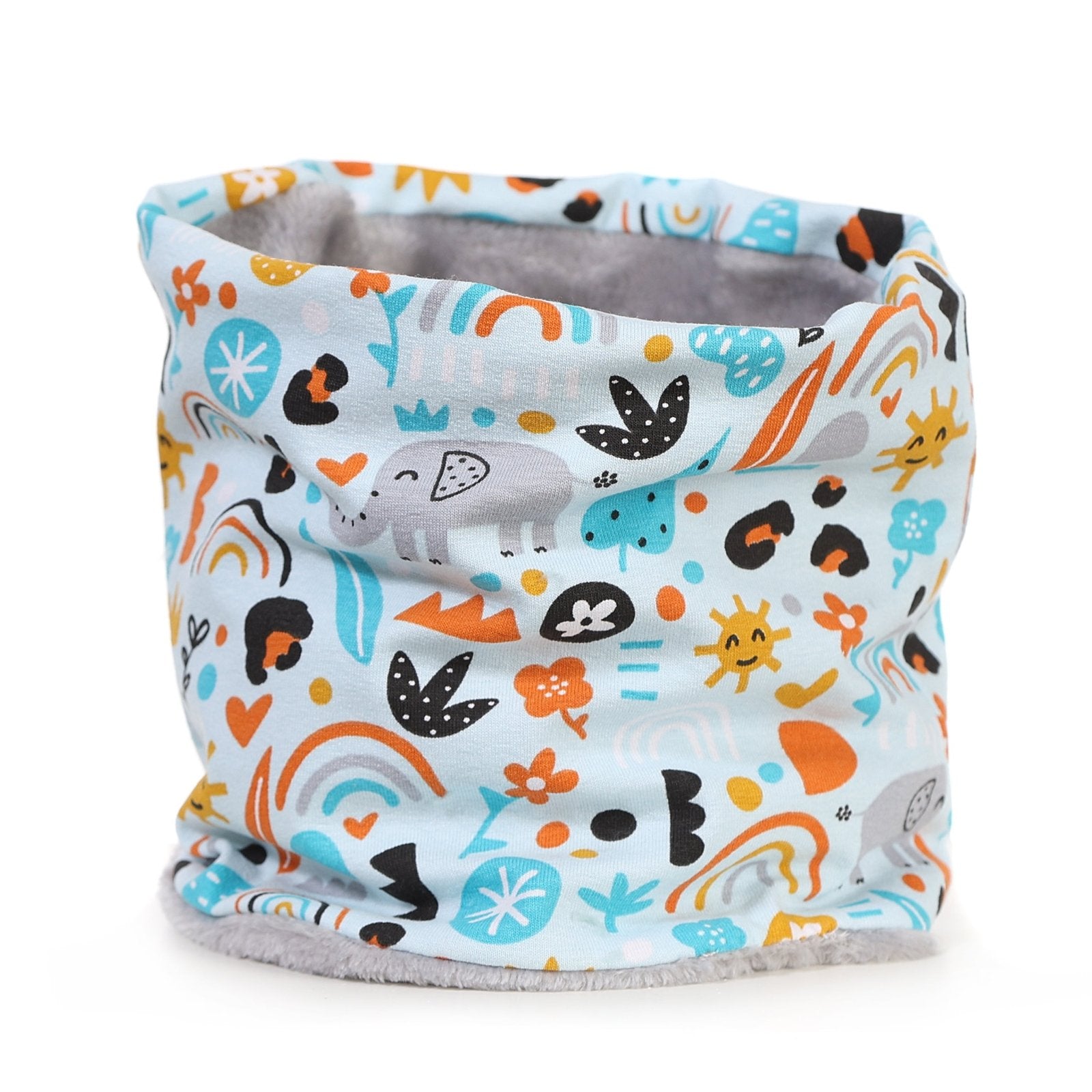 CUELLO INFANTIL CÁLIDO ·ELEPHANT GRIS· - Happy Moments Baby