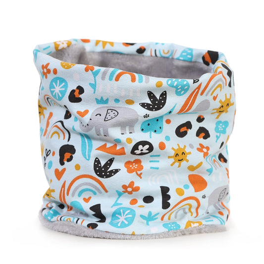 CUELLO INFANTIL CÁLIDO ·ELEPHANT GRIS· - Happy Moments Baby