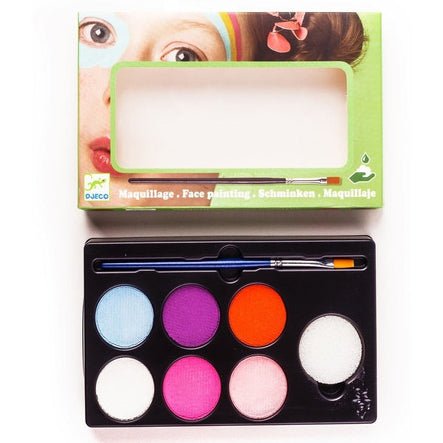 ESTUCHE DE MAQUILLAJE INFANTIL 6 COLORES ·DULCE· - Happy Moments Baby