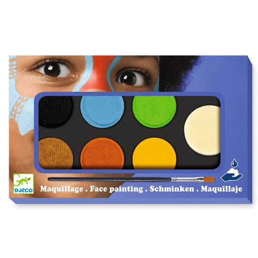 ESTUCHE DE MAQUILLAJE INFANTIL 6 COLORES ·NATURAL· - Happy Moments Baby