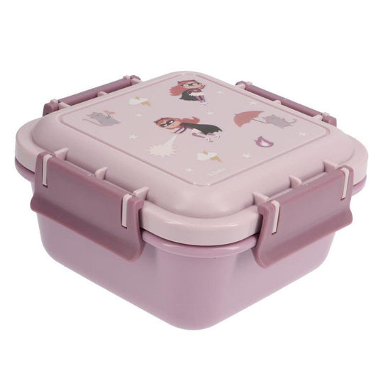 FIAMBRERA CAJA DE ALMUERZO TUTETE GRANDE ·FANTASTIC GIRL· - Happy Moments Baby