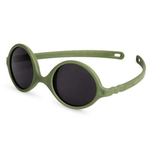 GAFAS FLEXIBLES DE PROTECCIÓN SOLAR (0-12 MESES) ·DIABOLA KAKI· - Happy Moments Baby