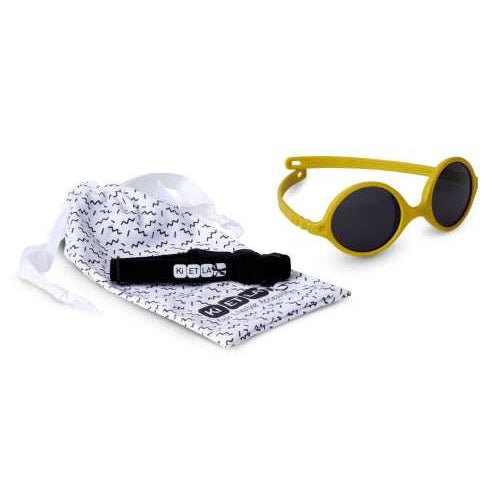 GAFAS FLEXIBLES DE PROTECCIÓN SOLAR (0-12 MESES) ·DIABOLA MOSTAZA· - Happy Moments Baby