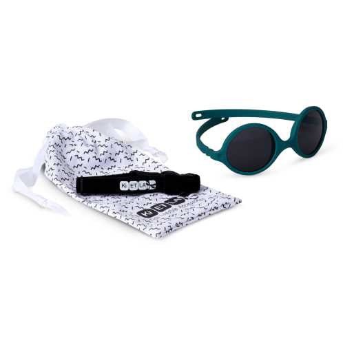 GAFAS FLEXIBLES DE PROTECCIÓN SOLAR (0-12 MESES) ·DIABOLA PEACOK· - Happy Moments Baby