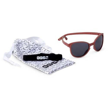 GAFAS FLEXIBLES DE PROTECCIÓN SOLAR (1-2 AÑOS) ·WAZZ TERRACOTA· - Happy Moments Baby