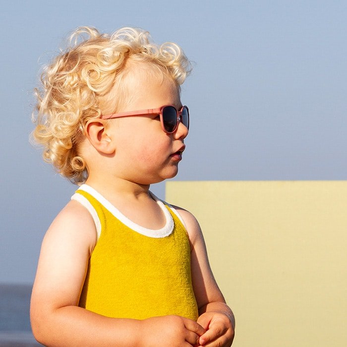 GAFAS FLEXIBLES DE PROTECCIÓN SOLAR (2-4 AÑOS AÑOS) ·WAZZ TERRACOTA· - Happy Moments Baby