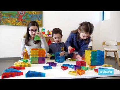 JUEGO MAGNÉTICO DE CONSTRUCCIÓN IMANIX ·20 PIEZAS TRIÁNGULOS·
