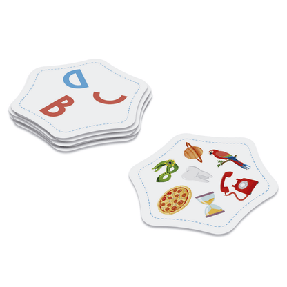 JUEGO DE CARTAS FLEXIQ ·ENLAZA LETRAS· - Happy Moments Baby
