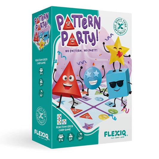 JUEGO DE CARTAS FLEXIQ ·PATTERN PARTY!· - Happy Moments Baby