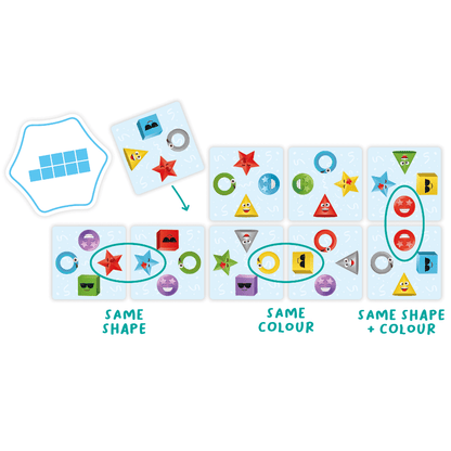 JUEGO DE CARTAS FLEXIQ ·PATTERN PARTY!· - Happy Moments Baby