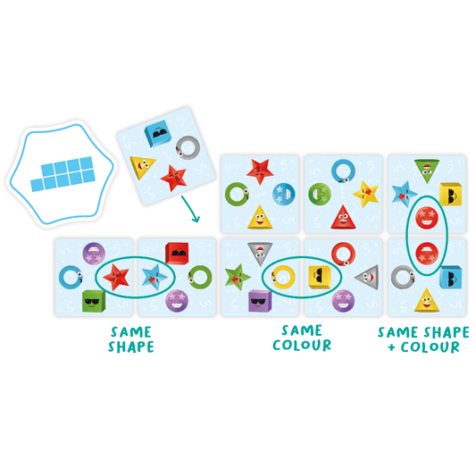 JUEGO DE CARTAS FLEXIQ ·PATTERN PARTY!· - Happy Moments Baby