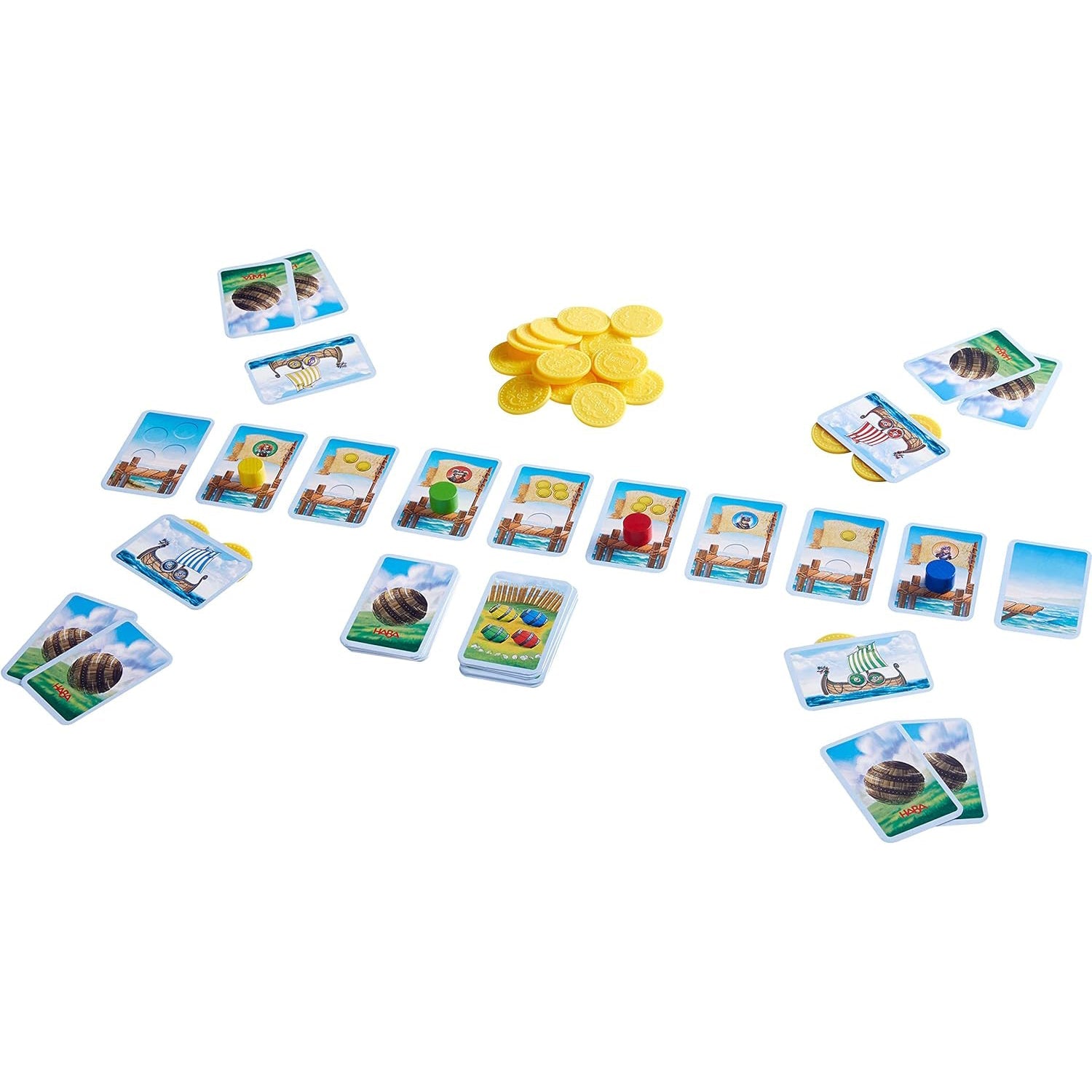 JUEGO DE CARTAS HABA ·EL VALLE DE LOS VIKINGOS MINI· - Happy Moments Baby