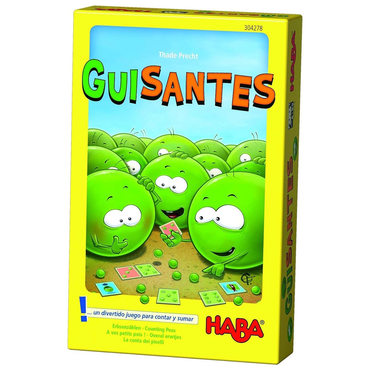 JUEGO DE CARTAS HABA ·GUISANTES· - Happy Moments Baby