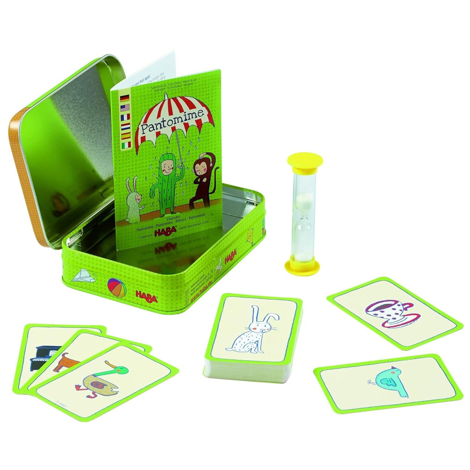 JUEGO DE CARTAS HABA ·MÍMICA· - Happy Moments Baby