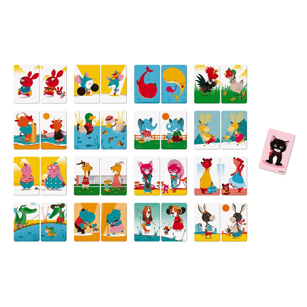 JUEGO DE CARTAS JANOD ·MISTIGRI· - Happy Moments Baby