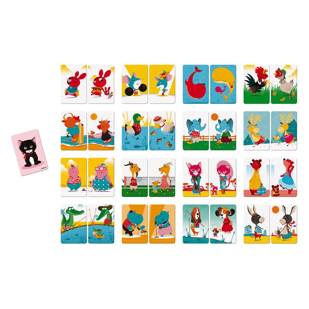 JUEGO DE CARTAS JANOD ·MISTIGRI· - Happy Moments Baby