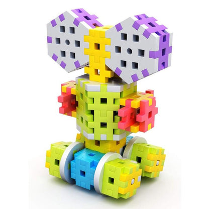 JUEGO DE CONSTRUCCIÓN BLOQUES MELI ·100 PIEZAS BASIC CONSTRUCTOR· - Happy Moments Baby