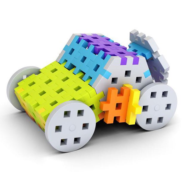 JUEGO DE CONSTRUCCIÓN BLOQUES MELI ·100 PIEZAS BASIC CONSTRUCTOR· - Happy Moments Baby