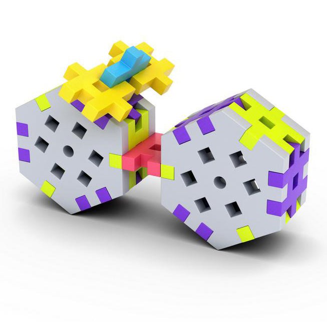 JUEGO DE CONSTRUCCIÓN BLOQUES MELI ·120 PIEZAS MAXI CONSTRUCTOR· - Happy Moments Baby