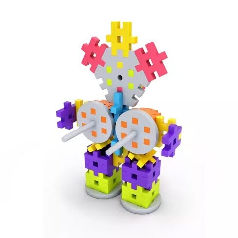 JUEGO DE CONSTRUCCIÓN BLOQUES MELI ·120 PIEZAS MAXI CONSTRUCTOR· - Happy Moments Baby