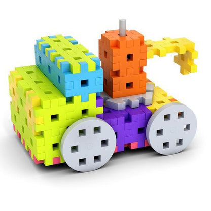 JUEGO DE CONSTRUCCIÓN BLOQUES MELI ·120 PIEZAS MAXI CONSTRUCTOR· - Happy Moments Baby