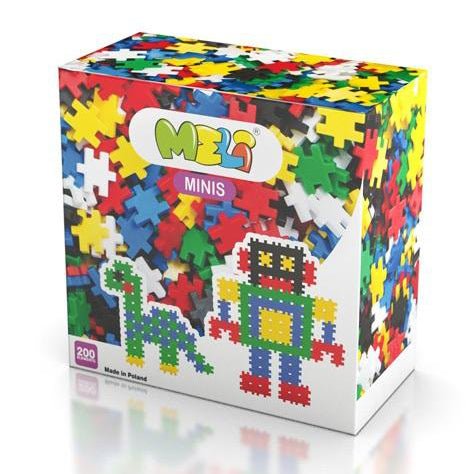 JUEGO DE CONSTRUCCIÓN BLOQUES MELI ·200 PIEZAS MINI· - Happy Moments Baby