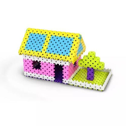 JUEGO DE CONSTRUCCIÓN BLOQUES MELI ·300 PIEZAS BASIC PASTEL· - Happy Moments Baby