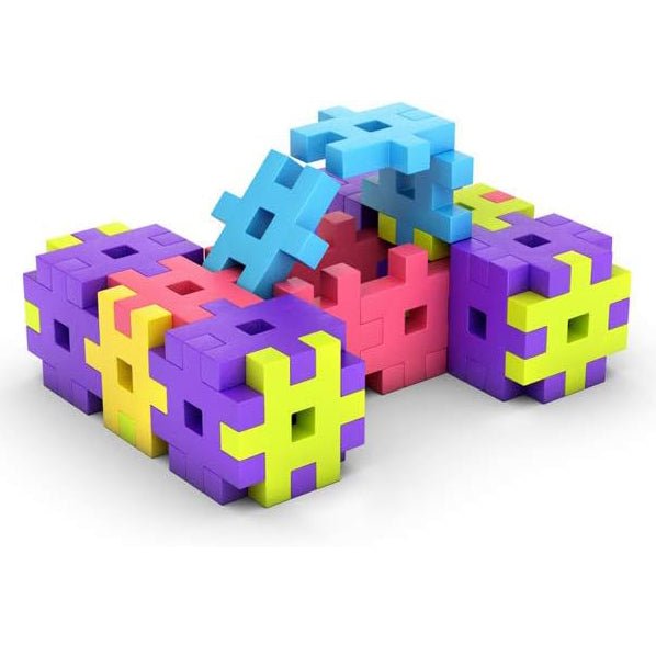 JUEGO DE CONSTRUCCIÓN BLOQUES MELI ·50 PIEZAS BASIC· - Happy Moments Baby