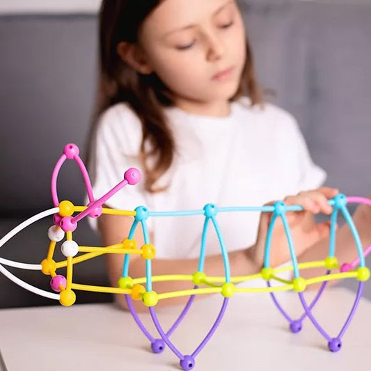 JUEGO DE CONSTRUCCIÓN BLOQUES MELI ·STIK 150· - Happy Moments Baby